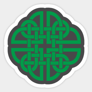 Celtic Knot Shield - St. Patrick's Day Sticker